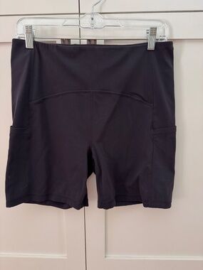 Zella Studio Luxe Pocket Bike Shorts